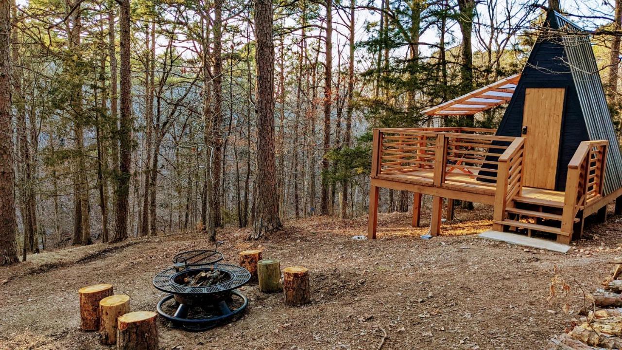 Loblolly Pines Adventure Aframe #1 Villa Eureka Springs Exterior photo